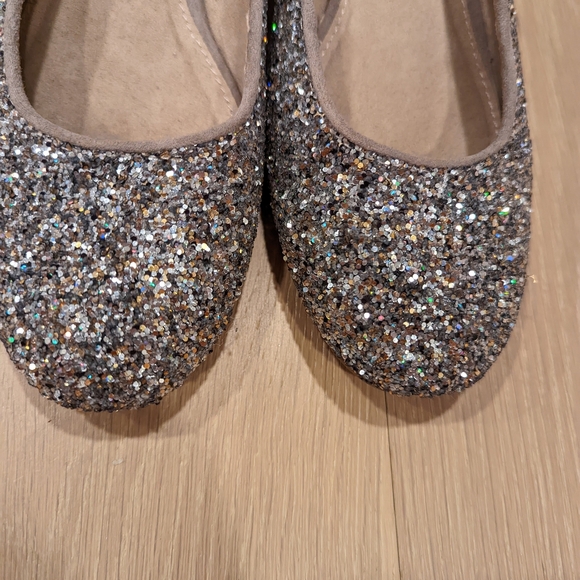 Glitter Block Heel Pumps - Picture 7 of 11